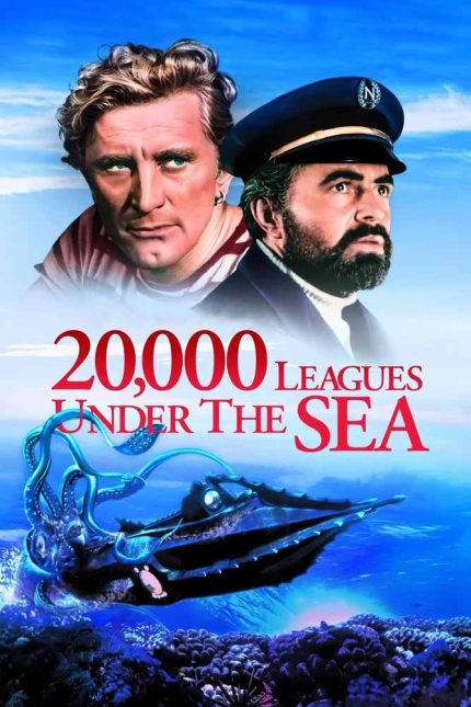 20,000 Leagues Under the Sea 1954 Movie Poster Wall Art