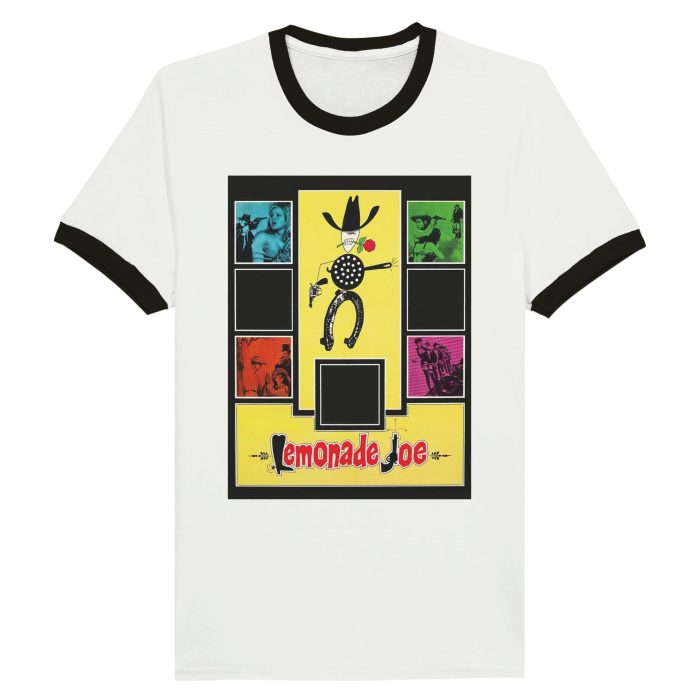 Lemonade Joe 1964 Movie Poster Unisex Ringer T-shirt