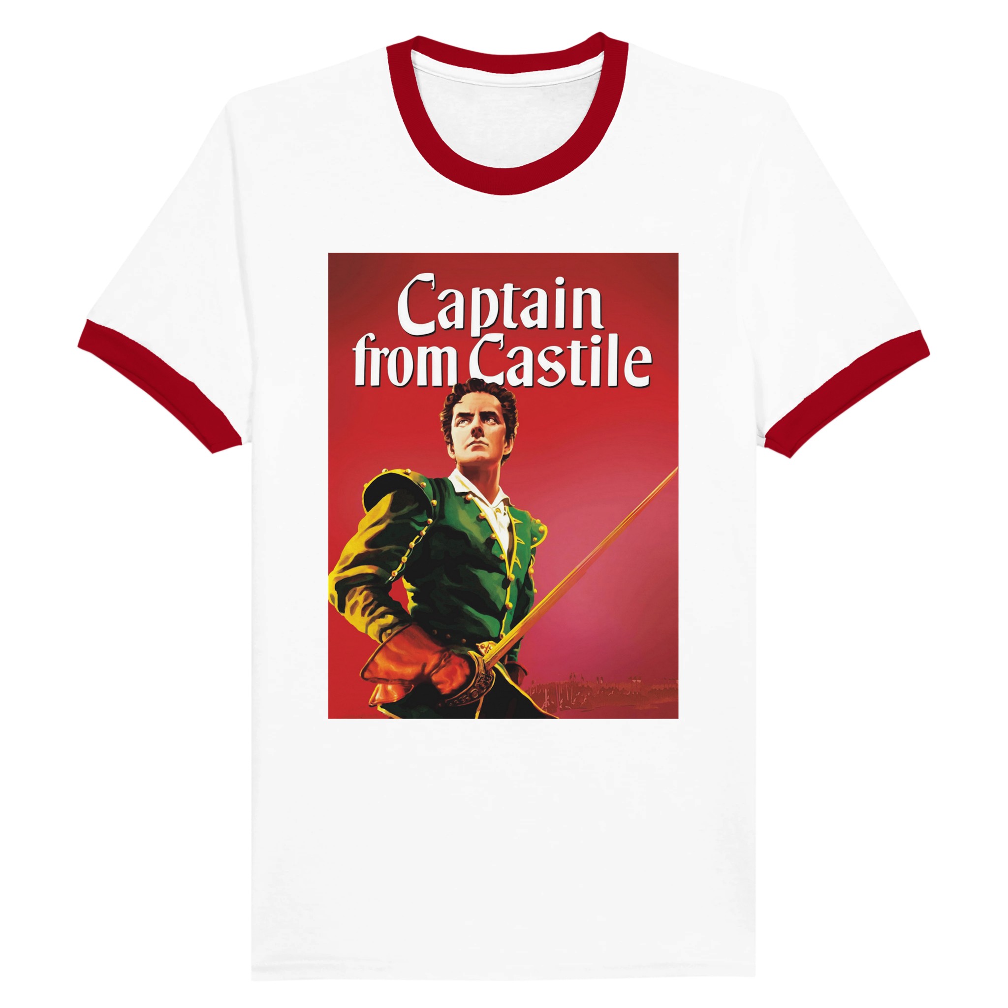 Captain from Castile 1947 Movie Poster Unisex Ringer T-shirt