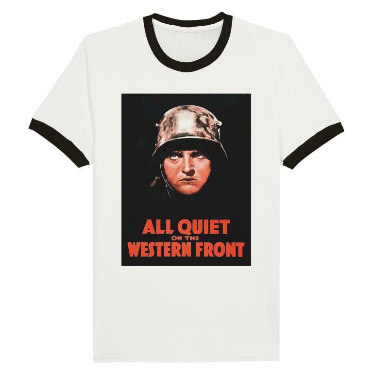 All Quiet on the Western Front 1930 Movie Poster Unisex Ringer T-shirt