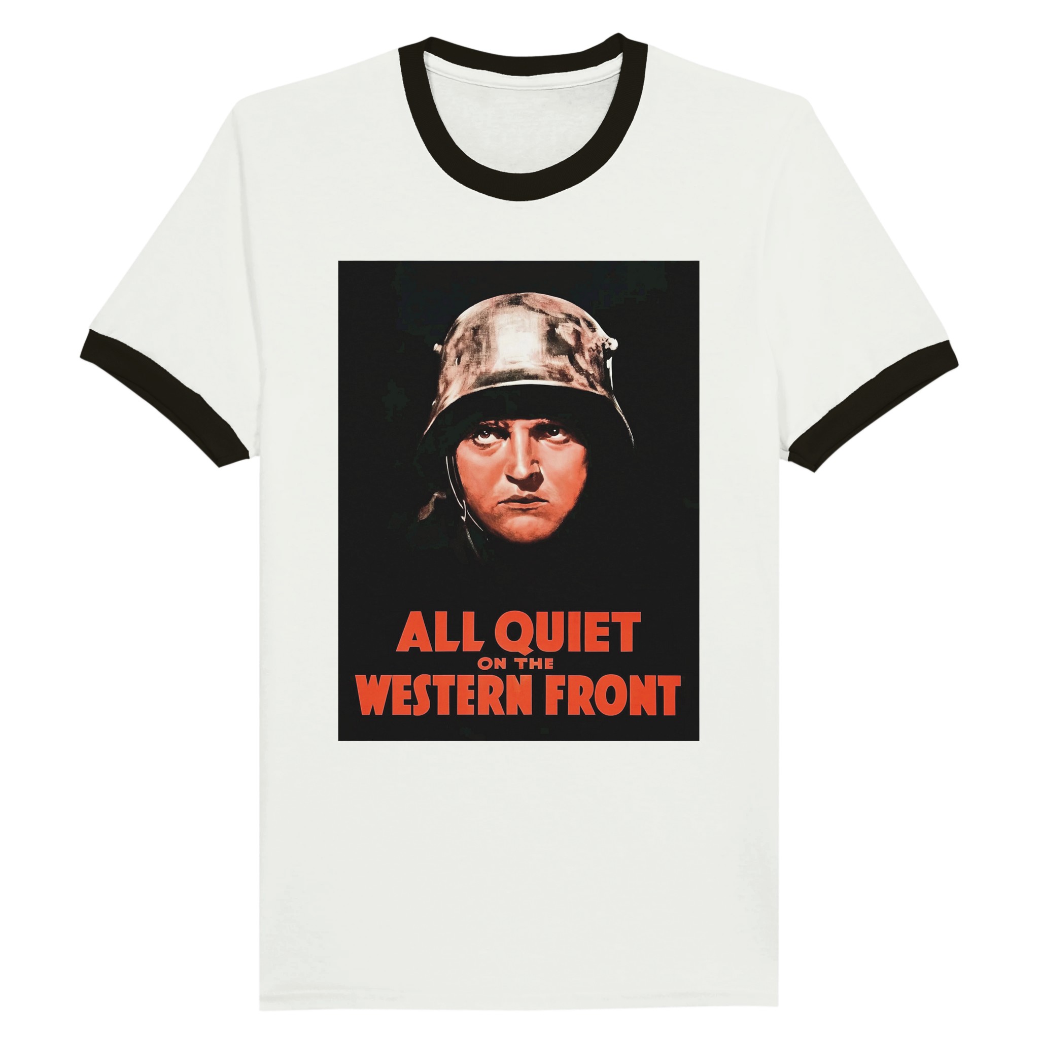 All Quiet on the Western Front 1930 Movie Poster Unisex Ringer T-shirt