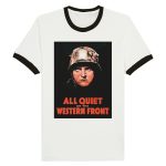All Quiet on the Western Front 1930 Movie Poster Unisex Ringer T-shirt
