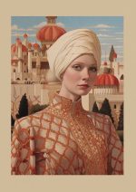 Portrait Woman Aesthetic Printed Wall Art