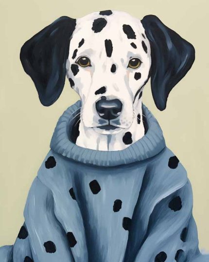 Dalmatian Dog Aesthetic Poster Prints: Elevate Your Space with Trendy Designs