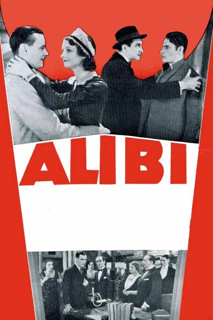 Alibi 1931 Movie Poster Wall Art