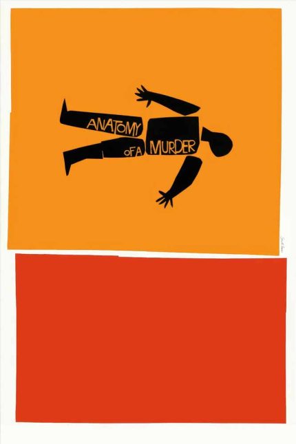 Anatomy of a Murder 1959 Movie Poster Wall Art