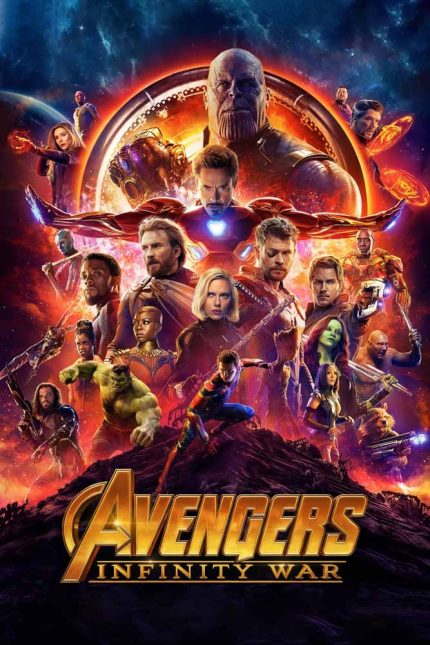 Avengers Infinity War 2018 Movie Poster Wall Art