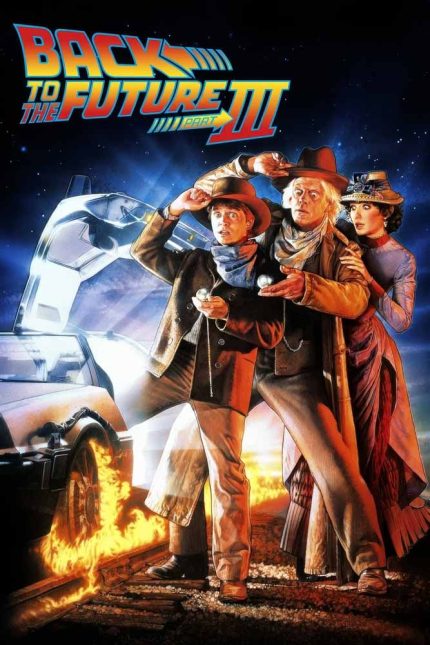 Back to the Future Part III 1990 Movie Poster Wall Art