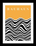 Bauhaus Exhibition Wooden Framed Poster Wall Art