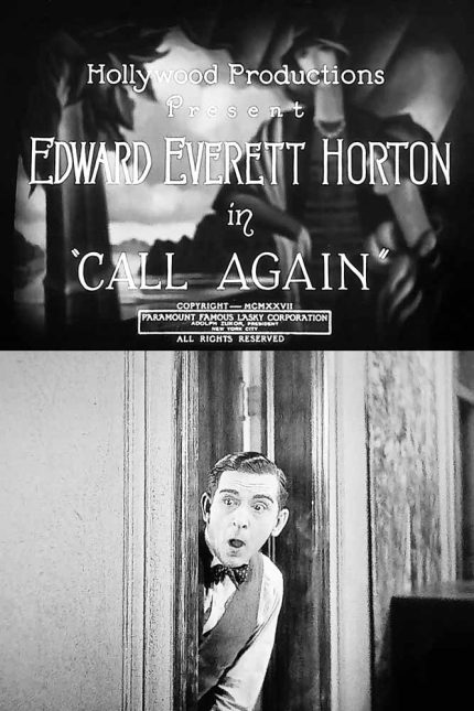 Call Again Movie Poster Wall Art