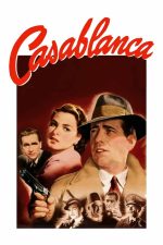 Casablanca Vintage Movie Poster, Humphrey Bogart, Ingrid Bergman, Classic Film, Romance, War Drama Movie Poster Wall Art