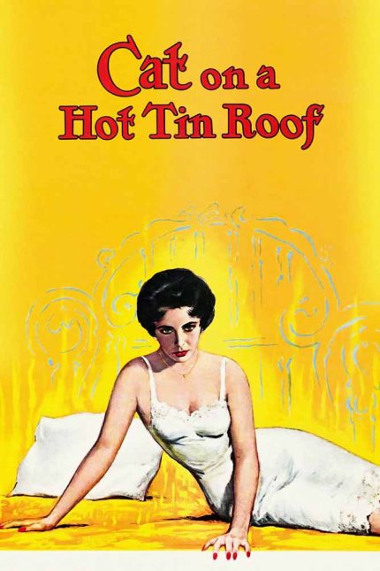 Cat on a Hot Tin Roof 1958 Movie Poster Wall Art