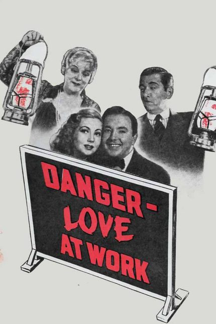 Danger – Love at Work 1937 Movie Poster Wall Art