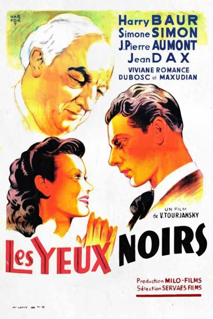 Dark Eyes 1935 Movie Poster Wall Art
