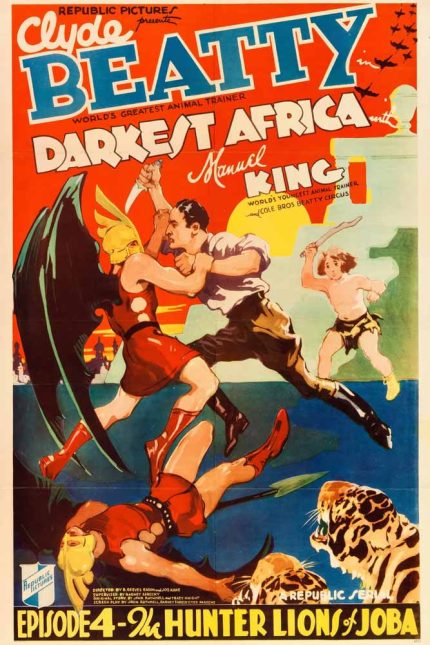 Darkest Africa 1936 Movie Poster Wall Art