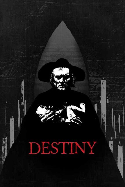Destiny (Der müde Tod) Vintage Movie Poster, 1921, Fritz Lang, German Expressionism, Silent Film, Fantasy, Death Movie Poster Wall Art