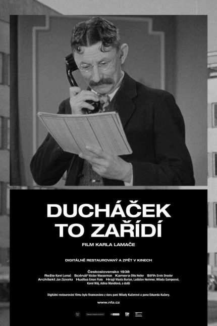Duchacek Will Fix It 1938 Movie Poster Wall Art