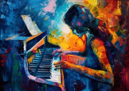 Expressionism Art Wall Art Metal Aluminum Print