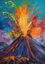 Expressionism Art Wall Art Metal Aluminum Print