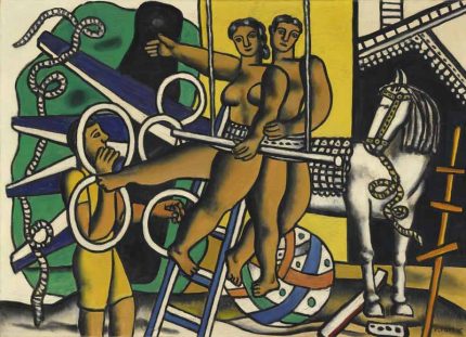 Fernand Léger Composition au cheval blanc 1945 Wall Art Poster