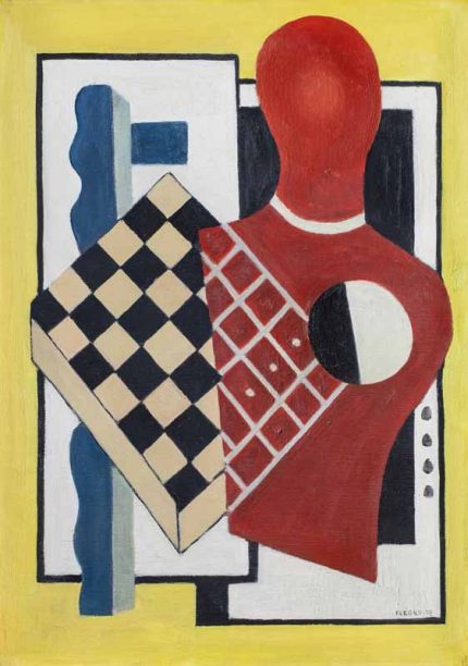 Fernand Léger Composition au damier 1927 Wall Art Poster