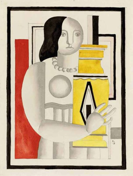 Fernand Léger Femme au vase 1925 Wall Art Poster