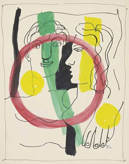 Fernand Léger LAmour nous annule Wall Art Poster