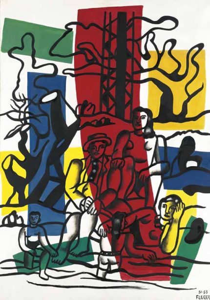 Fernand Léger La Partie de Campagne 1952 1953 Wall Art Poster