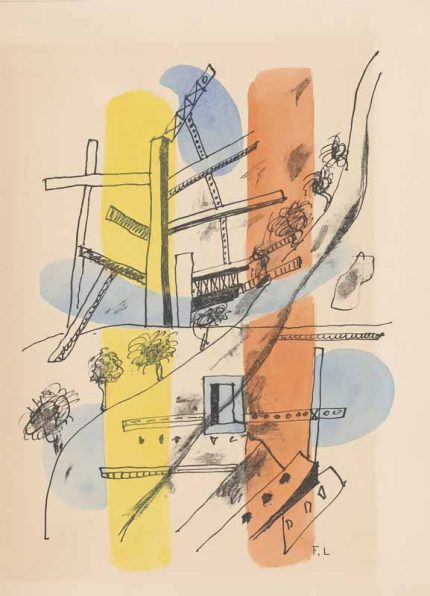 Fernand Léger Metropolitan 103 The Illuminations 1949 Wall Art Poster