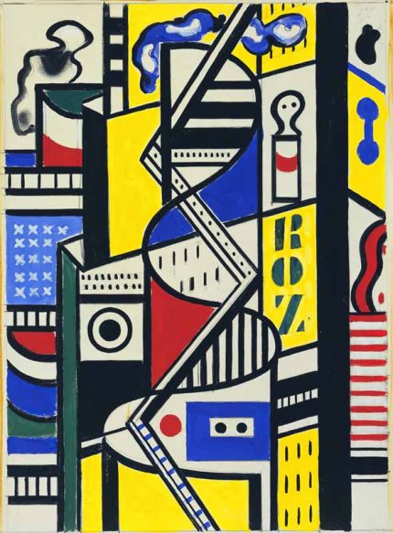 Fernand Léger Study for Cinematic Mural Study VI 1938–39 Wall Art Poster