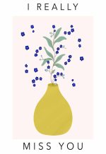 Flower Market Botanical Flower Print Wall Art Poster
