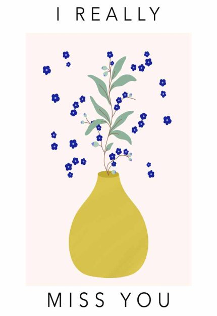 Flower Market Botanical Flower Print Wall Art Poster