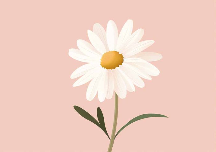Floral Botanical Flower Print Wall Art Poster - Image 1
