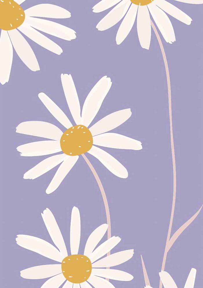 Floral Botanical Flower Print Wall Art Poster - Image 1