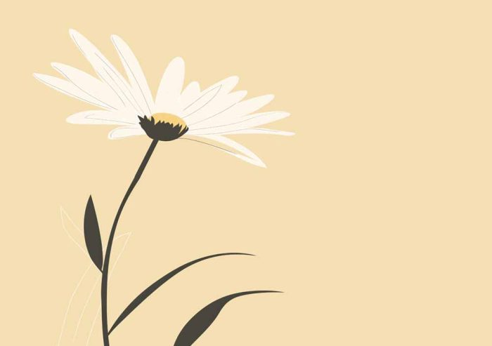 Floral Botanical Flower Print Wall Art Poster - Image 1
