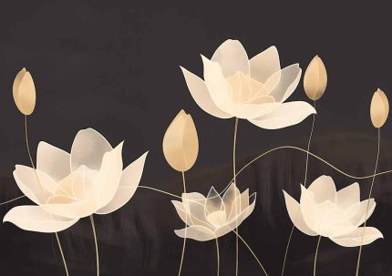 Floral Botanical Flower Print Wall Art Poster