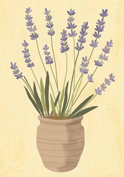 Floral Botanical Flower Print Wall Art Poster