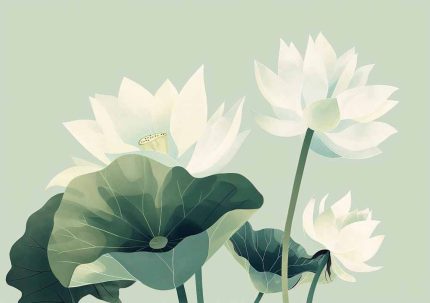 Floral Botanical Flower Print Wall Art Poster