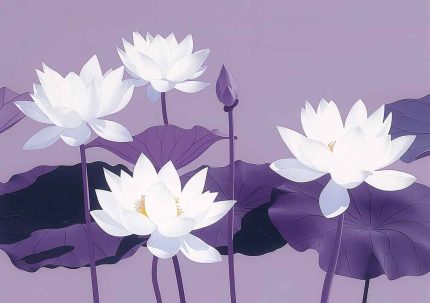 Floral Botanical Flower Print Wall Art Poster