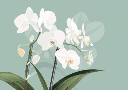 Floral Botanical Flower Print Wall Art Poster