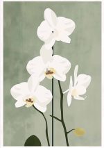 Floral Botanical Flower Print Wall Art Poster
