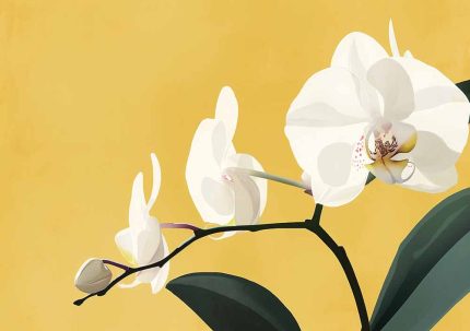 Floral Botanical Flower Print Wall Art Poster