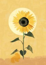 Floral Botanical Flower Print Wall Art Poster