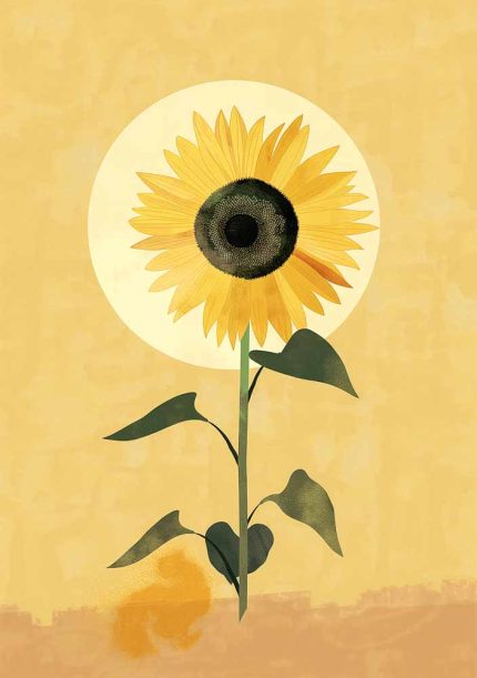 Floral Botanical Flower Print Wall Art Poster