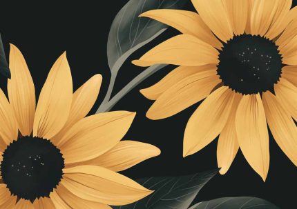 Floral Botanical Flower Print Wall Art Poster