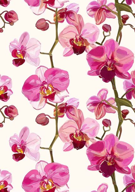 Floral Botanical Flower Print Wall Art Poster