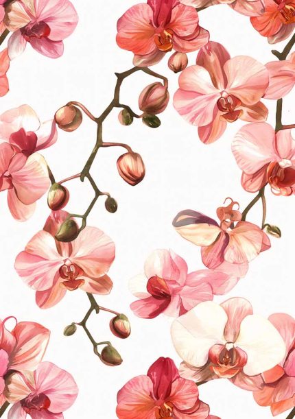 Floral Botanical Flower Print Wall Art Poster
