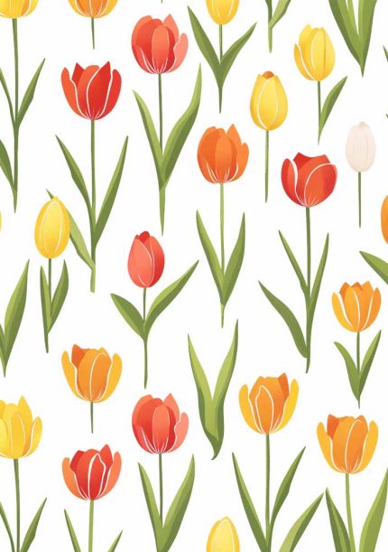 Floral Botanical Flower Print Wall Art Poster