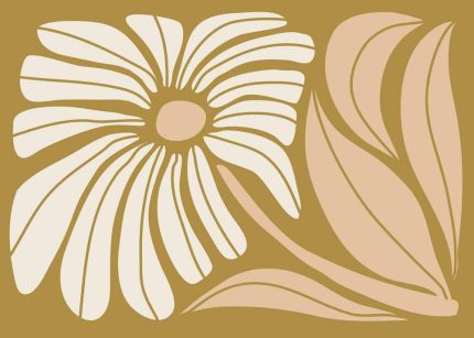Floral Botanical Flower Print Wall Art Poster