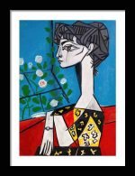 Picasso Print  Wooden Framed Poster Wall Art